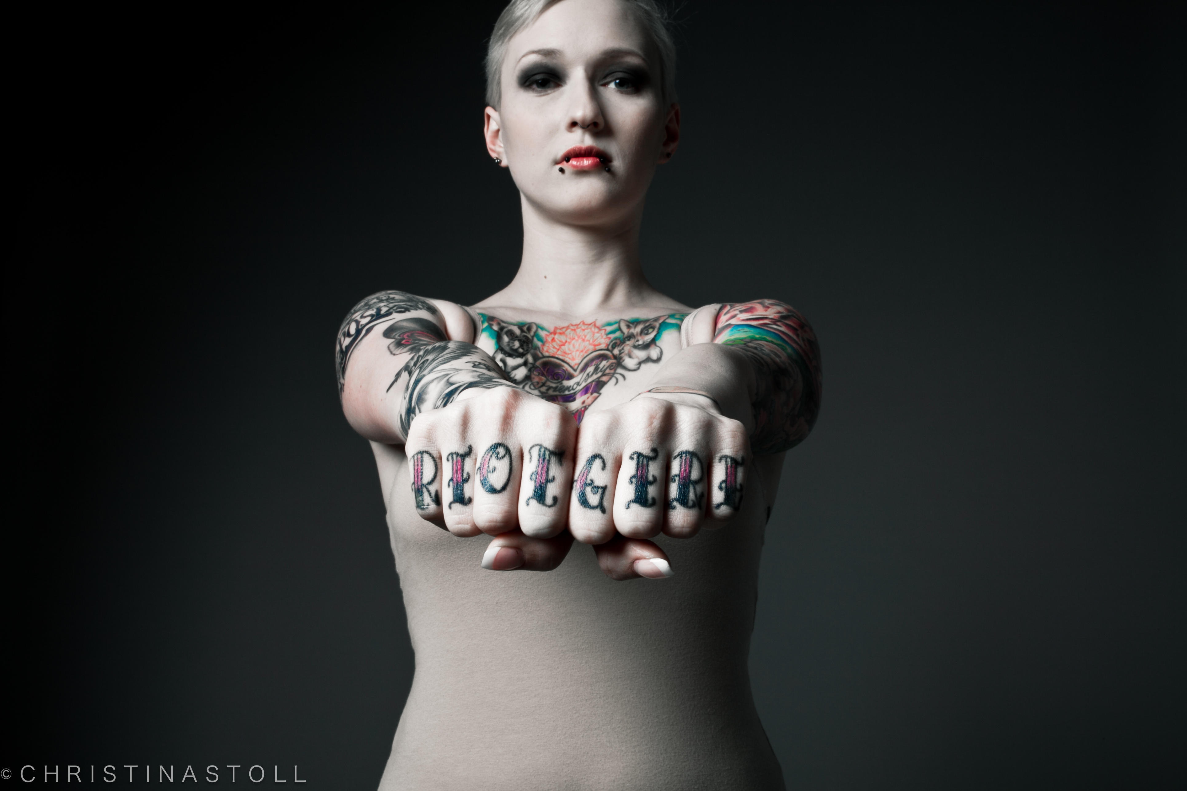 Girl Tattoo Photography